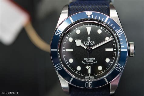 tudor black bay blue watch.